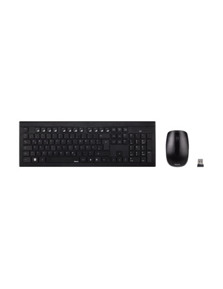 SET TECLADO Y RATÓN INALÁMBRICO HAMA CORTINO