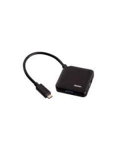 HUB 4 PUERTOS HAMA USB TIPO-C PASIVO