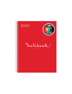 CUADERNO MIQUEL RIUS NOTEBOOK 5 EMOTIONS 120h A4 INTENSOS