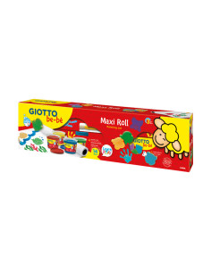 SET 4 BOTES PINTURA DE DETOS GIOTTO BE-BÈ  MAXI ROLLO DE PAPEL