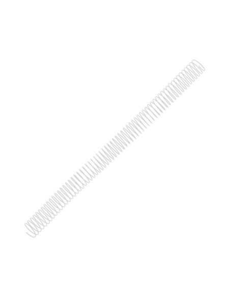 PACK 100 ESPIRALES METÁLICAS PARA ENCUADERNAR FELLOWES 22 mm
