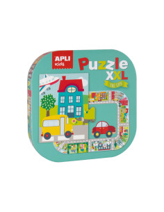 PUZZLE XXL APLI KIDS CIUDAD