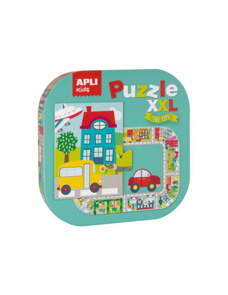 PUZZLE XXL APLI KIDS CIUDAD