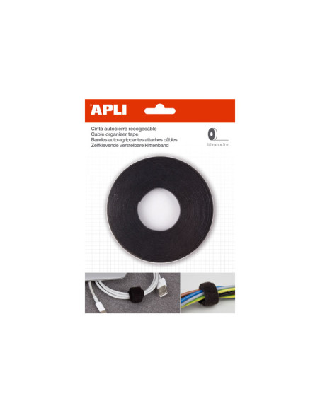 CINTA AUTOCIERRE APLI RECOGECABLES 5m