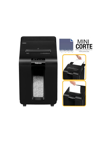 FELLOWES DESTRUCTORA AUTOMÁTICA AUTO-MAX 100M MINICORTE