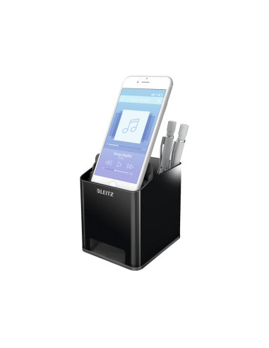 CUBILETE LEITZ WOW SOUND DUAL NEGRO