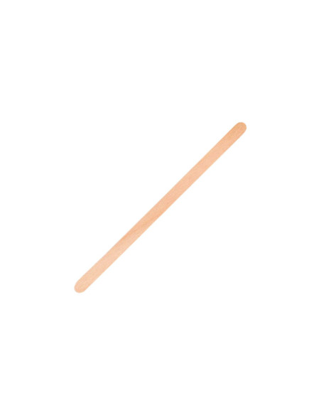 PALETINA DE MADERA 140X5X1 MM EN FUNDA DE PAPEL INDIVIDUAL -CAJA 500U-