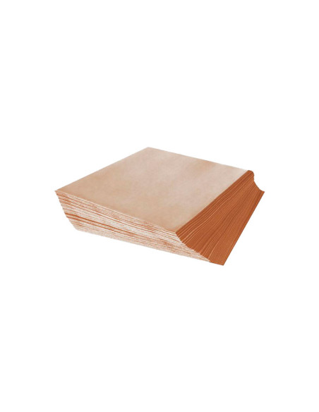 CAJA 1600 SERVILLETAS NATURE KRAFT 17x17cm