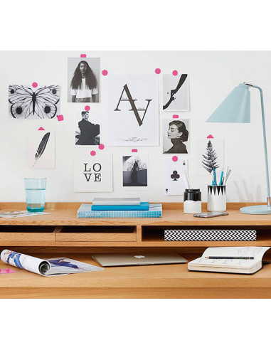 BLÍSTER 9 ALMOHADILLAS ADHESIVAS TESA TACK