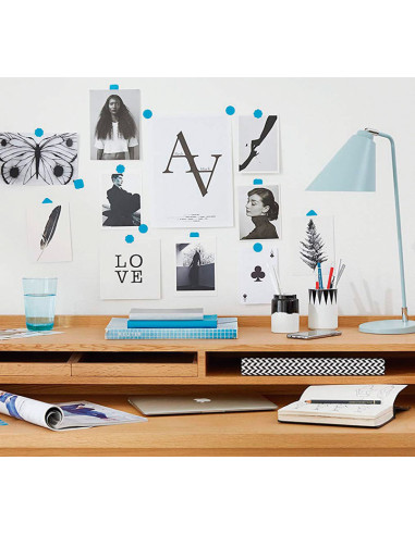 BLÍSTER 9 ALMOHADILLAS ADHESIVAS TESA TACK