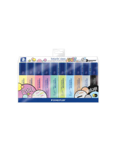 ESTUCHE 10 MARCADORES FLUORESCENTE STAEDTLER PASTEL & VINTAGE