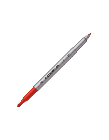 ESTUCHE 120 ROTULADORES STAEDTLER DOBLE PUNTA 3200