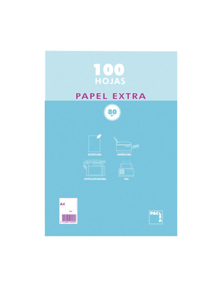 RESMILLERIA PACSA 100 h A4 LISO 80 g