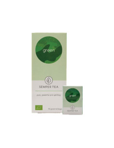 CAJA 18 BOLSITA PIRAMIDAL TÉ SEMPER TEA GREEN