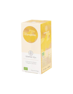 CAJA 18 BOLSITA PIRAMIDAL INFUSIÓN SEMPER TEA CAMOMILE