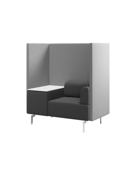 SOFÁ ROCADA SOFT SEATING INDIVIDUAL CON MESA