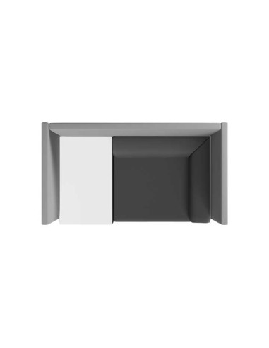 SOFÁ ROCADA SOFT SEATING INDIVIDUAL CON MESA