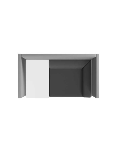 SOFÁ ROCADA SOFT SEATING INDIVIDUAL CON MESA