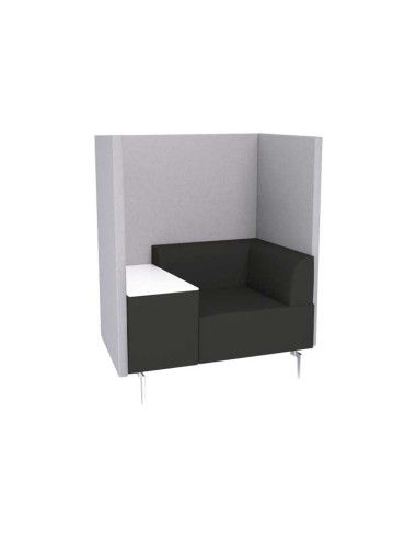 SOFÁ ROCADA SOFT SEATING INDIVIDUAL CON MESA