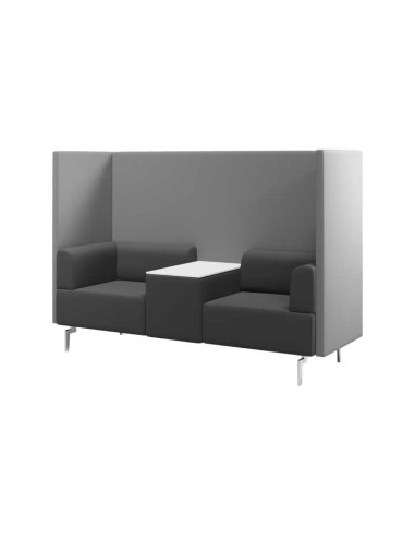 SOFÁ ROCADA SOFT SEATING DOBLE CON MESA