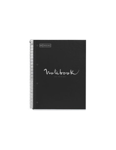 CUADERNO MIQUEL RIUS NOTEBOOK 1 ESPIRAL EMOTIONS 80h A4 5x5 INTENSOS