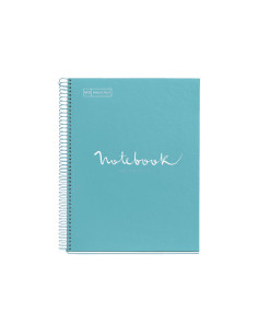 CUADERNO MIQUEL RIUS NOTEBOOK 1 ESPIRAL EMOTIONS 80h A4 5x5 PASTEL