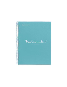 CUADERNO MIQUEL RIUS NOTEBOOK 1 ESPIRAL EMOTIONS 80h A4 HORIZONTAL PASTEL