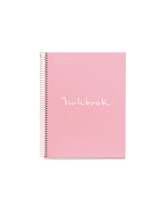 CUADERNO MIQUEL RIUS NOTEBOOK 1 ESPIRAL EMOTIONS 80h A4 HORIZONTAL PASTEL