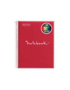 CUADERNO MIQUEL RIUS NOTEBOOK 5 EMOTIONS 120h A4 HORIZONTAL INTENSOS