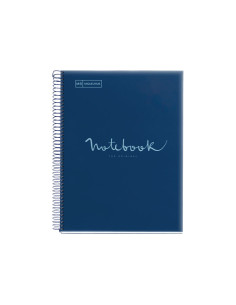 CUADERNO MIQUEL RIUS NOTEBOOK 1 POLIPROPILENO EMOTIONS 80h A4 5x5 INTENSOS