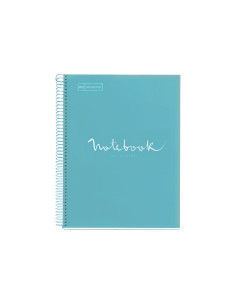 CUADERNO MIQUEL RIUS NOTEBOOK 1 POLIPROPILENO EMOTIONS 80h A4 5x5 PASTEL