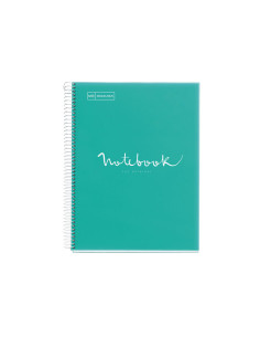 CUADERNO MIQUEL RIUS NOTEBOOK 1 POLIPROPILENO EMOTIONS 80h A4 5x5 PASTEL