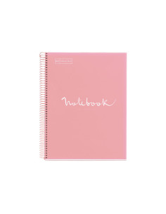 CUADERNO MIQUEL RIUS NOTEBOOK 1 POLIPROPILENO EMOTIONS 80h A4 5x5 PASTEL