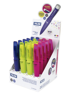 EXPOSITOR 20 PORTAMINAS MILAN CALPSULE ACID 13mm