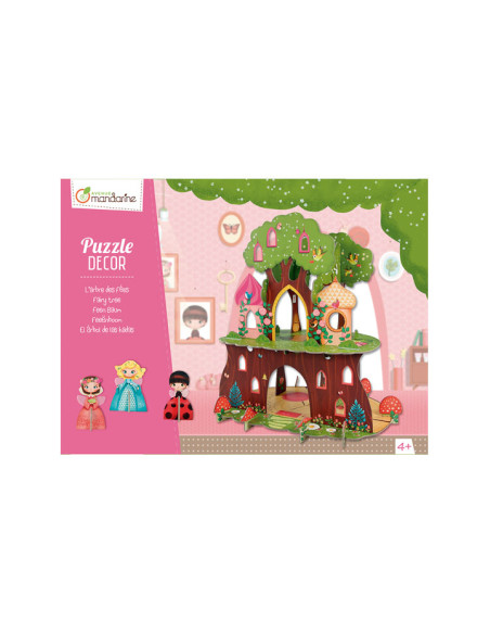 PUZZLE 3D MANDARINE DECOR EL ÁRBOL DE LAS HADAS