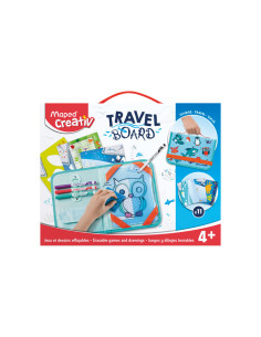 SET DE VIAJE MAPED CREATIV BOARD ACTIVITIES ANIMALES