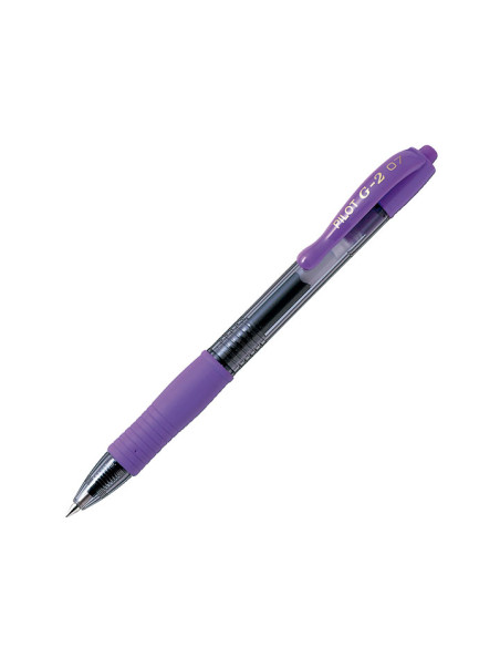 ROLLER GEL RT PILOT G-2 07  VIOLETA PASTEL