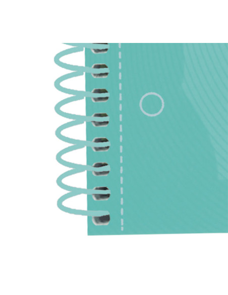 OXFORD CUADERNO TOUCH EUROPEANBOOK 1 WRITE&ERASE 80H A4 5X5MM MICROPERFORADO TEXTRADURA MENTA PASTEL