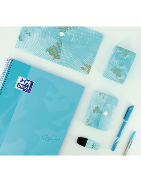 CUADERNO OXFORD EUROPEANBOOK 1 TOUCH A4 80h COLORES PASTEL