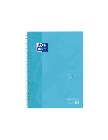 CUADERNO OXFORD EUROPEANBOOK 1 TOUCH A4 80h COLORES PASTEL