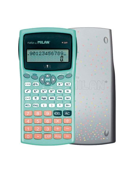 CALCULADORA CIENTÍFICA MILAN M240 SILVER EDITION