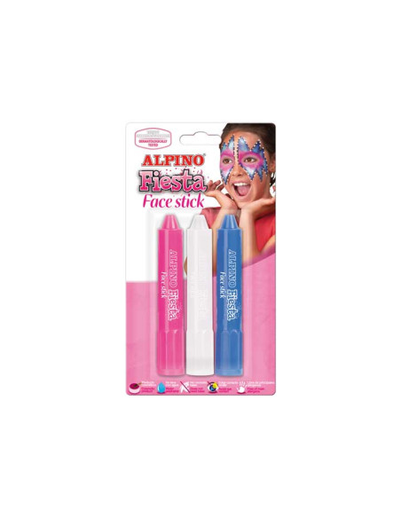 BLÍSTER 3 BARRAS ALPINO FACE STICK PRINCESA