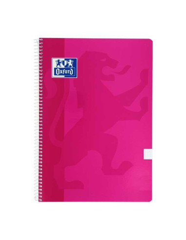 OXFORD CUADERNO ESPIRAL 80H FOLIO 4X4M CMARGEN TAPA BLANDA PACK 41 UD CSURTIDOS TENDENCIA