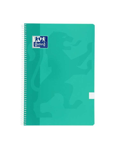 OXFORD CUADERNO ESPIRAL 80H FOLIO 4X4M CMARGEN TAPA BLANDA PACK 41 UD CSURTIDOS TENDENCIA