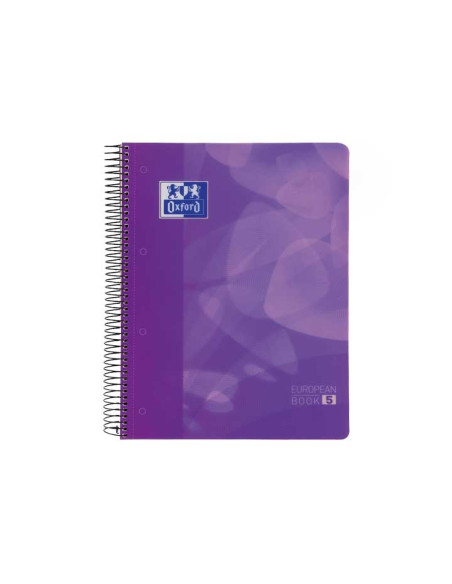 CUADERNO OXFORD EUROPEANBOOK 5 LAGOON A4 120h COLORES VIVOS