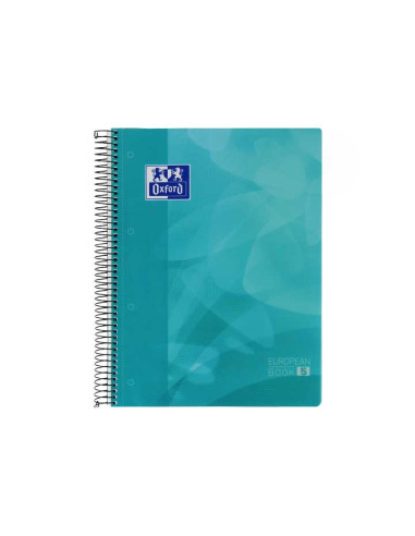 CUADERNO OXFORD EUROPEANBOOK 5 LAGOON A4 120h COLORES VIVOS