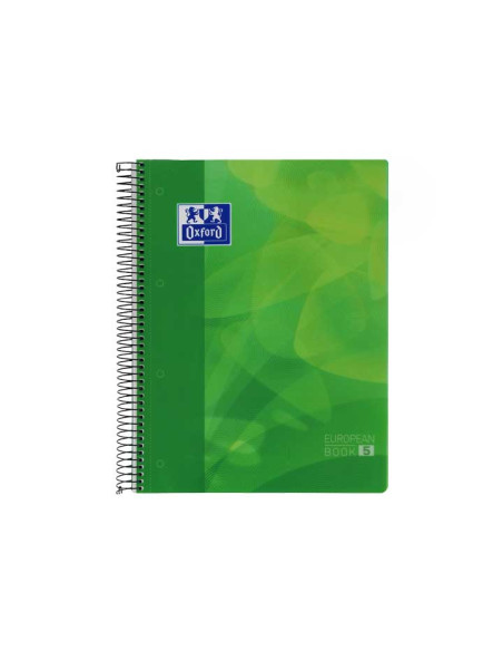 CUADERNO OXFORD EUROPEANBOOK 5 LAGOON A4 120h COLORES VIVOS