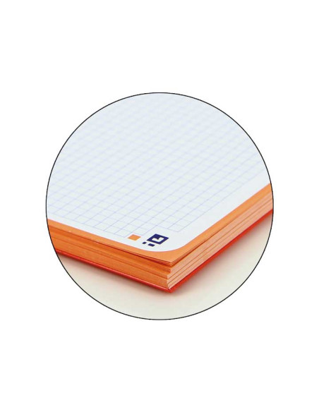 OXFORD CUADERNO CLASSIC EUROPEANBOOK 1 WRITE&ERASE 80H A4 5X5MM MICROPERFORADO TEXTRADURA MELOCOTON