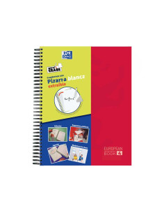CUADERNO OXFORD EUROPEANBOOK 4 A4 WRITE&ERASE 120h 5x5