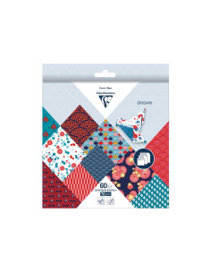 PACK 60h PAPEL ORIGAMI CLAIREFONTAINE HANAYO